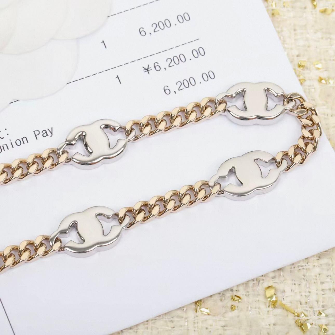 CHANEL Coco Mark Rhinestone Bijou Choker Rhinestone Necklace - image 5