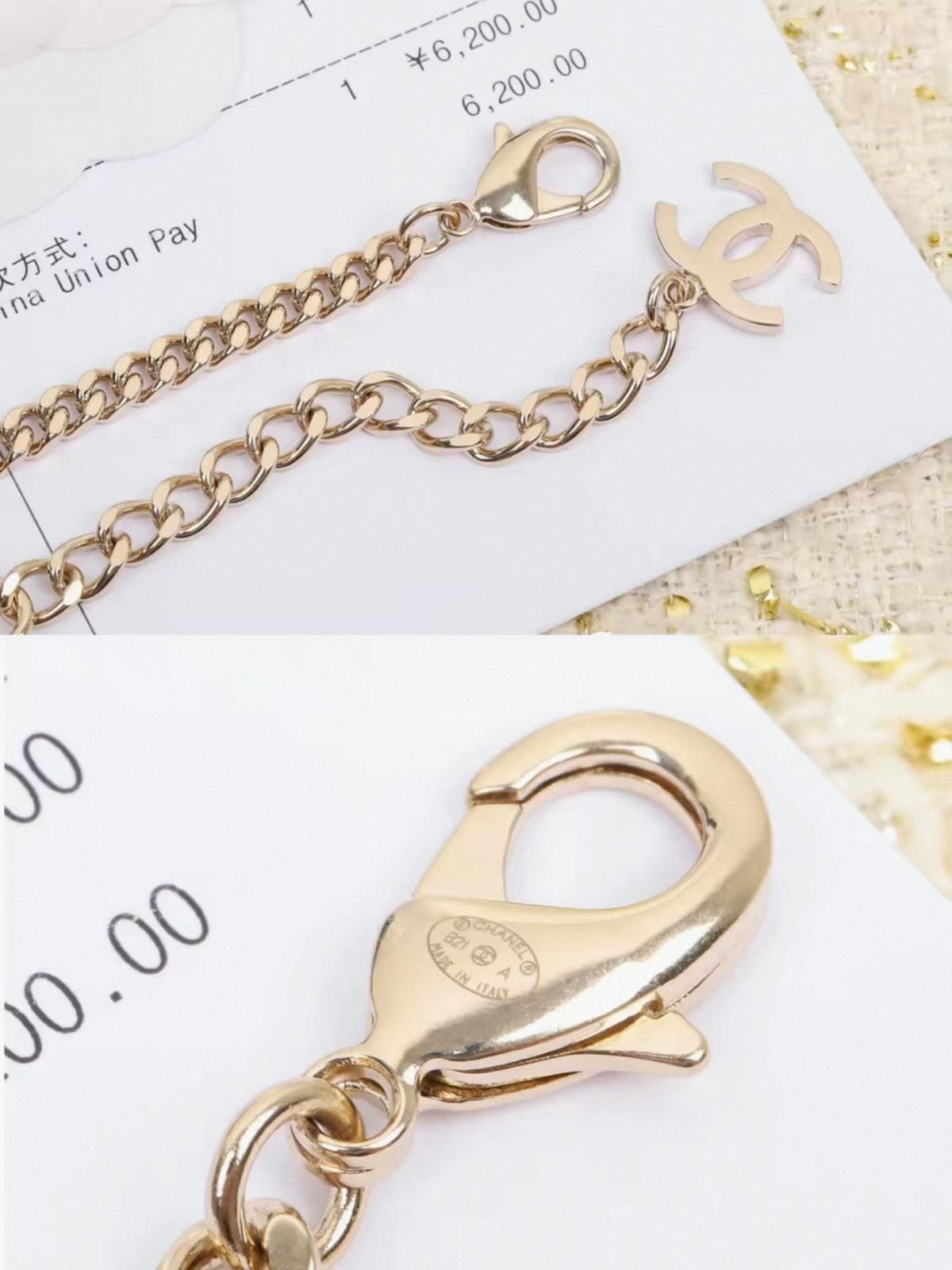 CHANEL Coco Mark Rhinestone Bijou Choker Rhinestone Necklace - image 6
