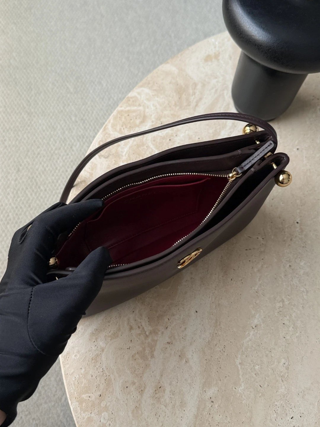 CHANEL 26S Hobo Bag Calfskin Gold Hardware - image 6