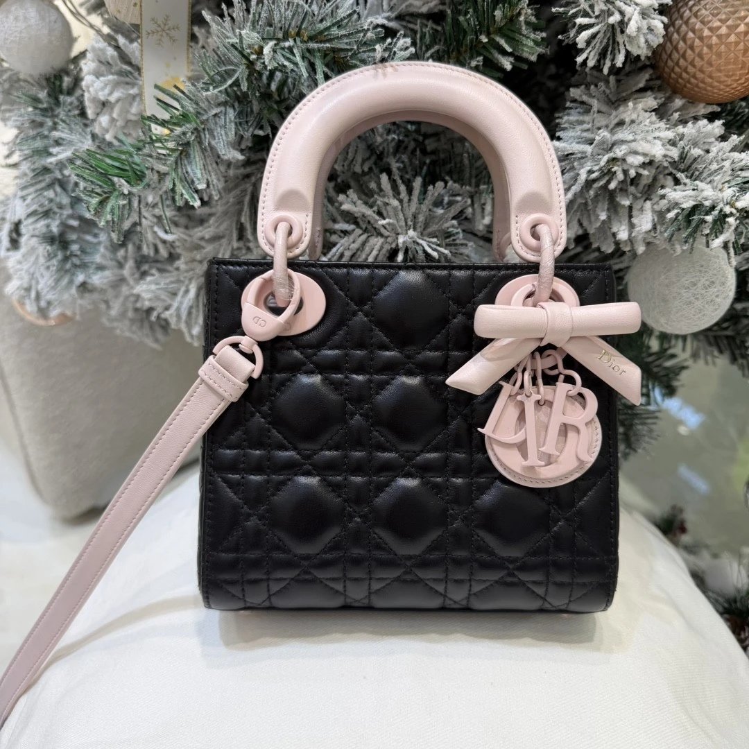 DIOR Mini Lady Dior Cannage Lambskin - image 2
