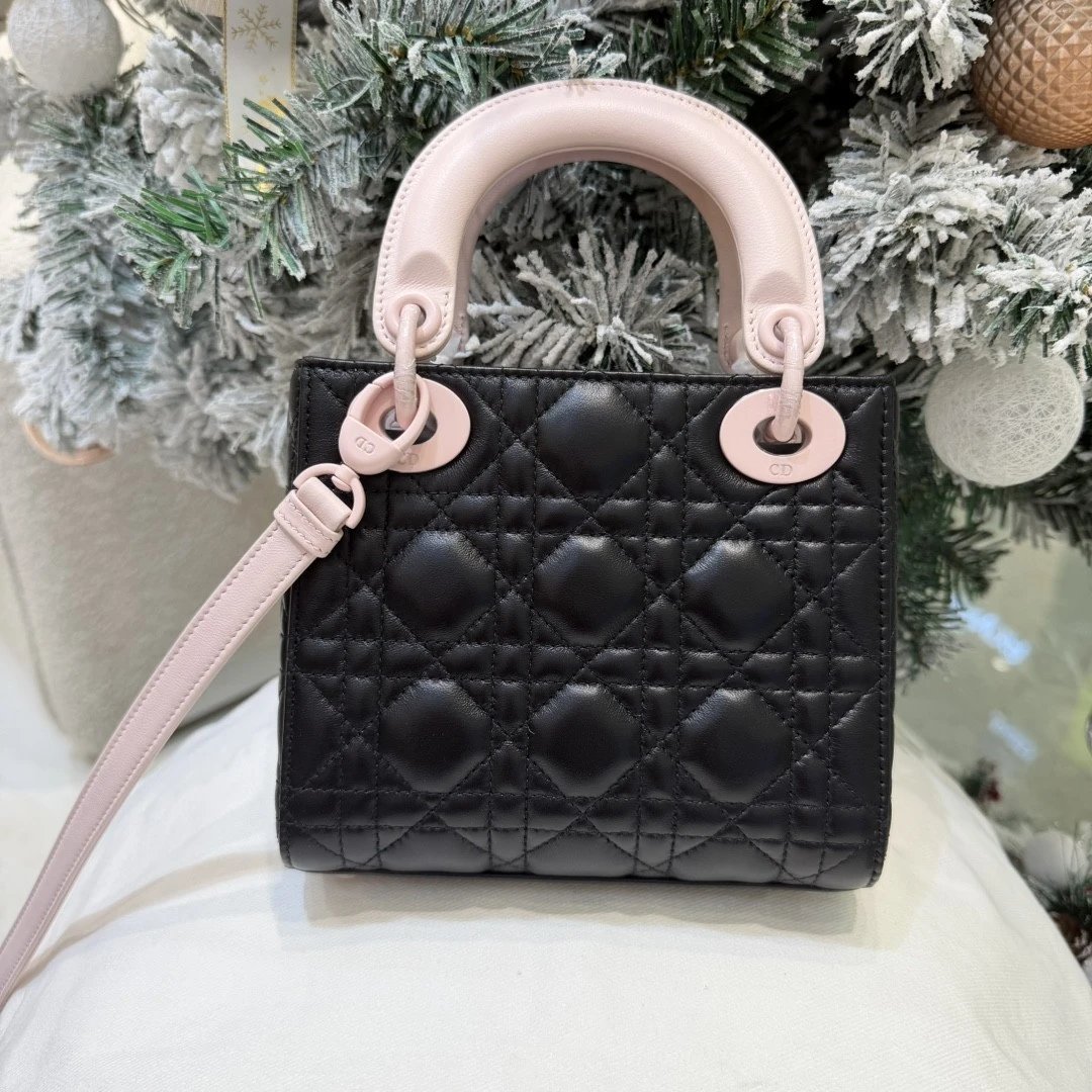 DIOR Mini Lady Dior Cannage Lambskin - image 3