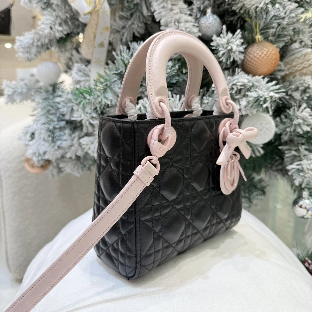 DIOR Mini Lady Dior Cannage Lambskin - image 4