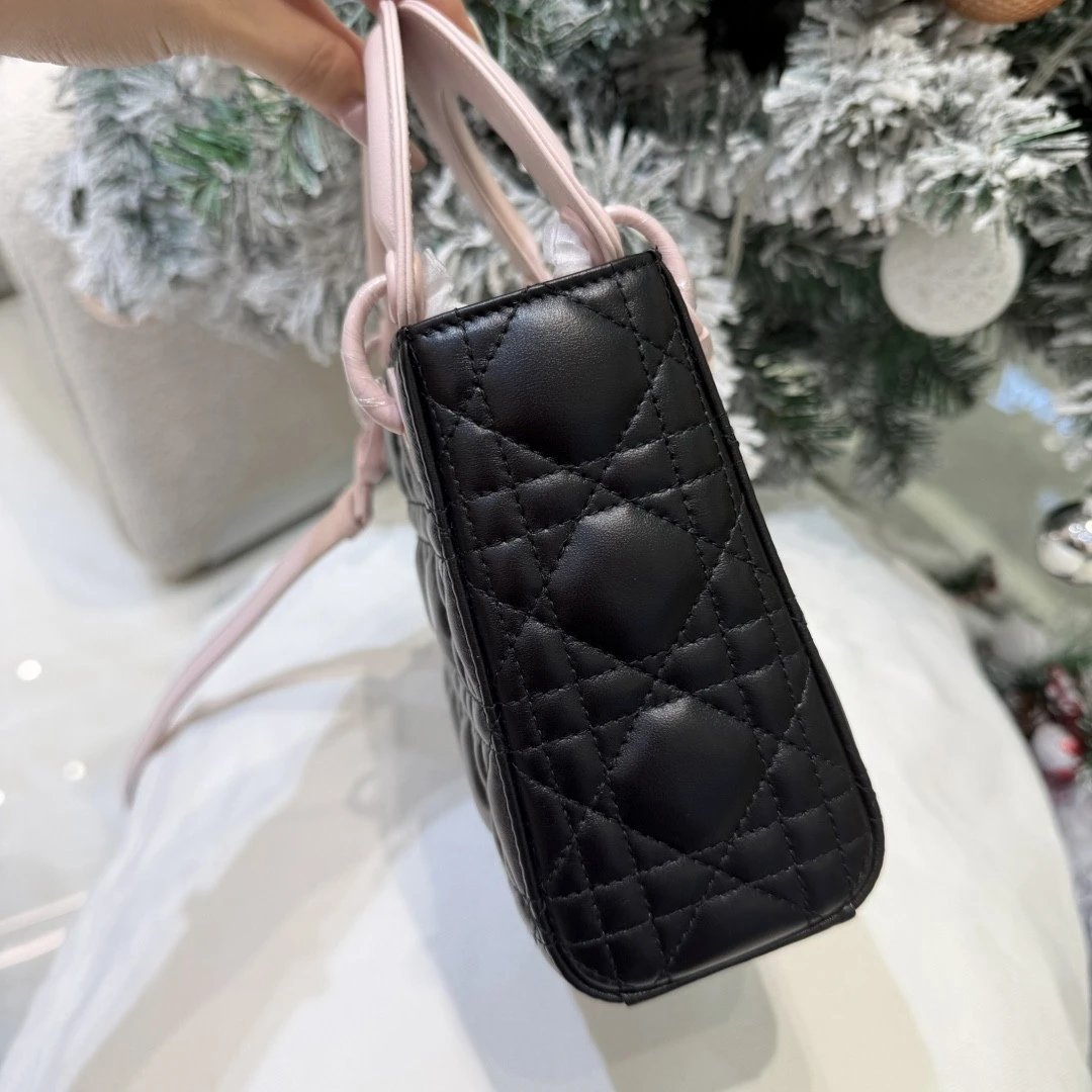 DIOR Mini Lady Dior Cannage Lambskin - image 5