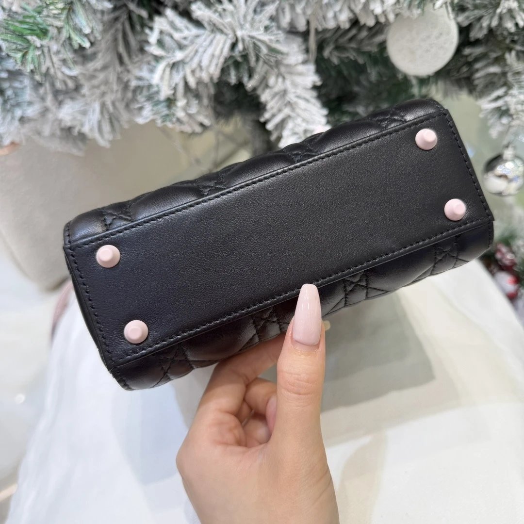 DIOR Mini Lady Dior Cannage Lambskin - image 6