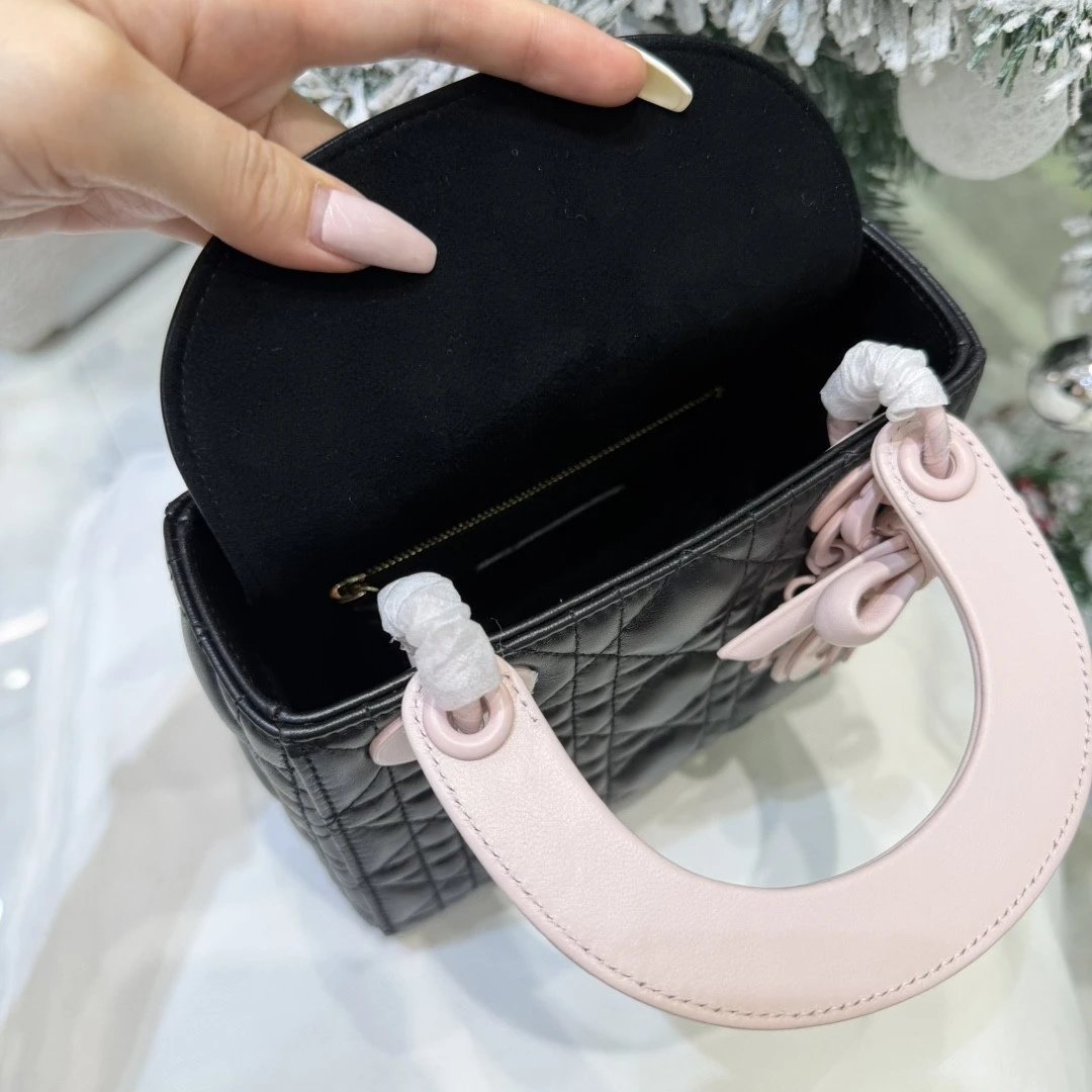 DIOR Mini Lady Dior Cannage Lambskin - image 7