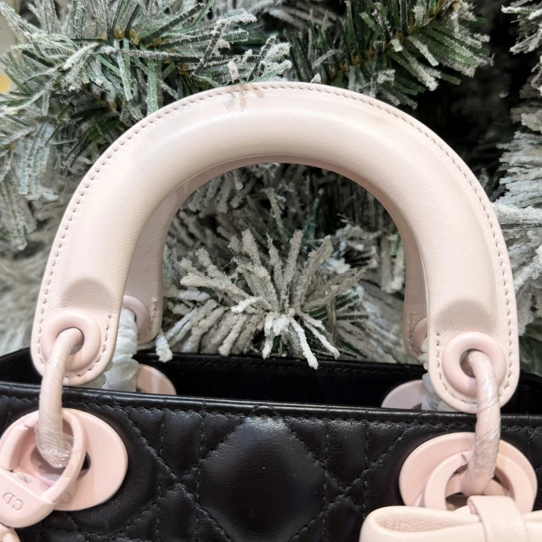 DIOR Mini Lady Dior Cannage Lambskin - image 8