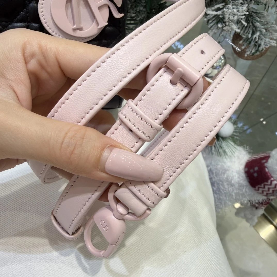 DIOR Mini Lady Dior Cannage Lambskin - image 9