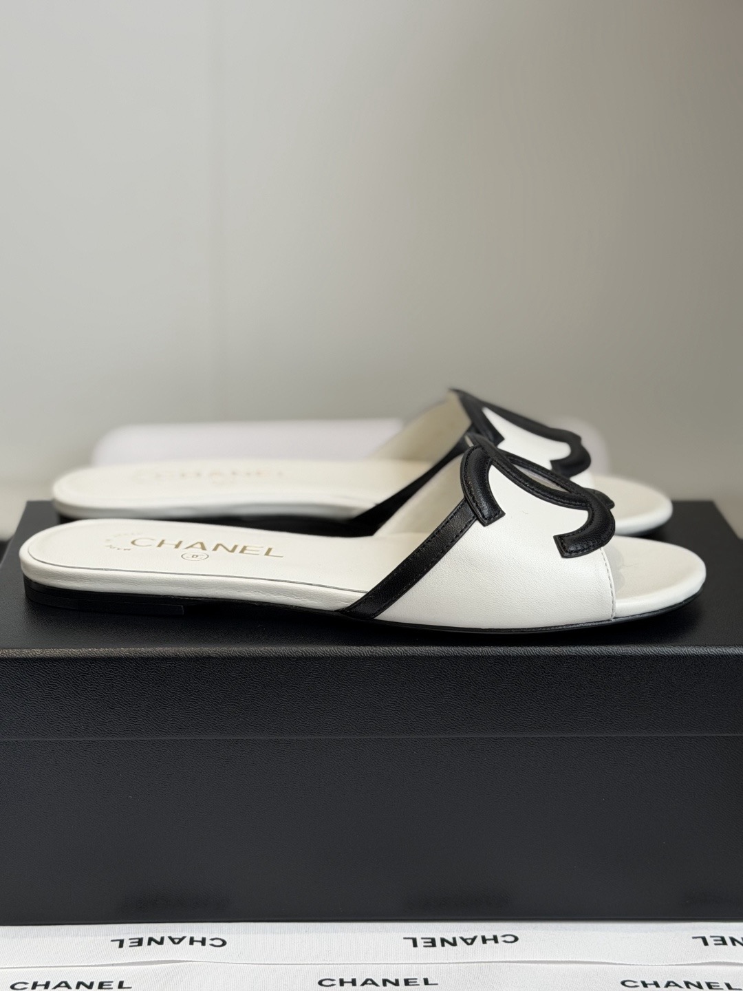 CHANEL Mule Sandals - image 4