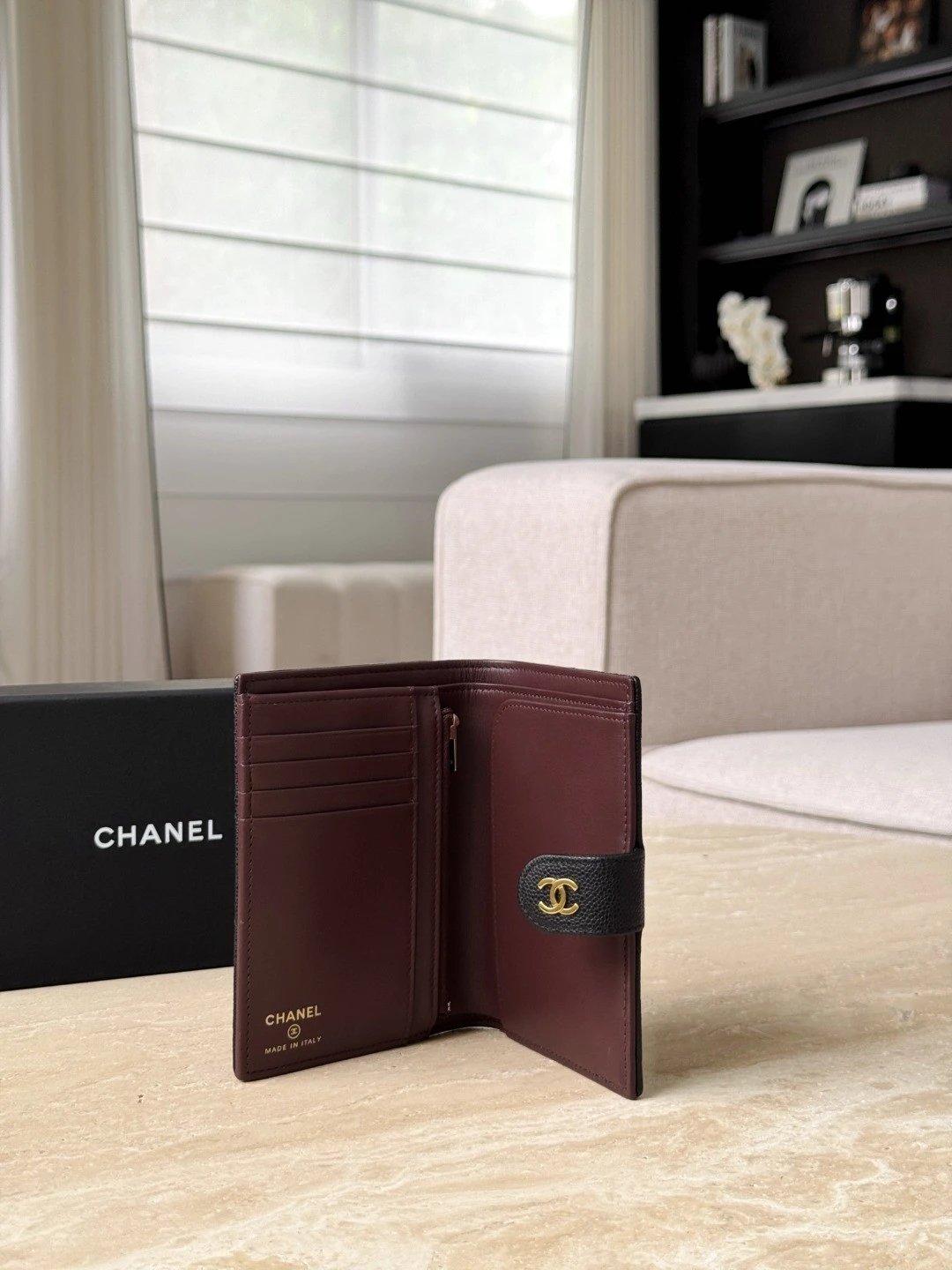 CHANEL Passport Wallet - image 5