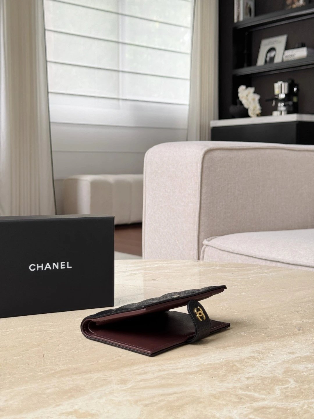 CHANEL Passport Wallet - image 4