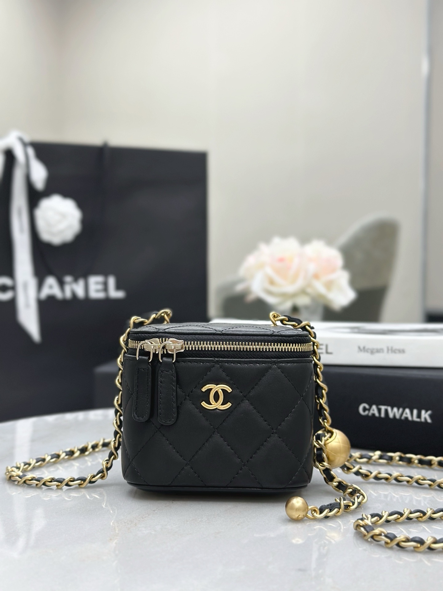 CHANEL 24K Lambskin MINI Vanity Bag - image 2