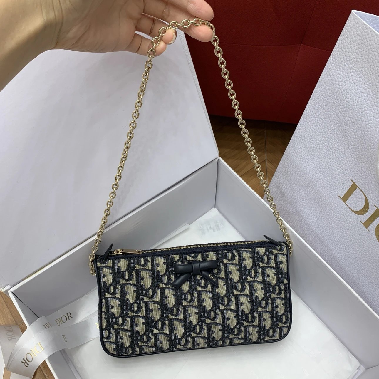 DIOR Promenade Pouch with Chain - image 8