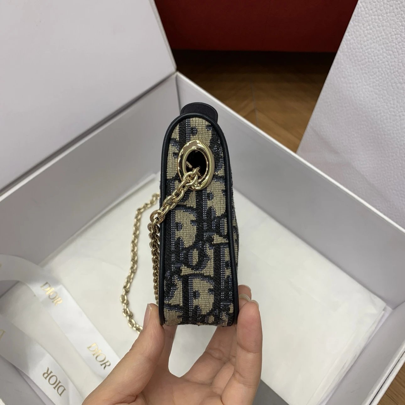 DIOR Promenade Pouch with Chain - image 4