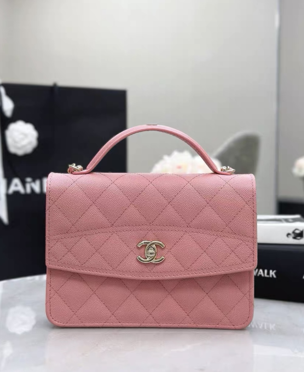 CHANEL 25C Chain Backpack Calfskin - image 2