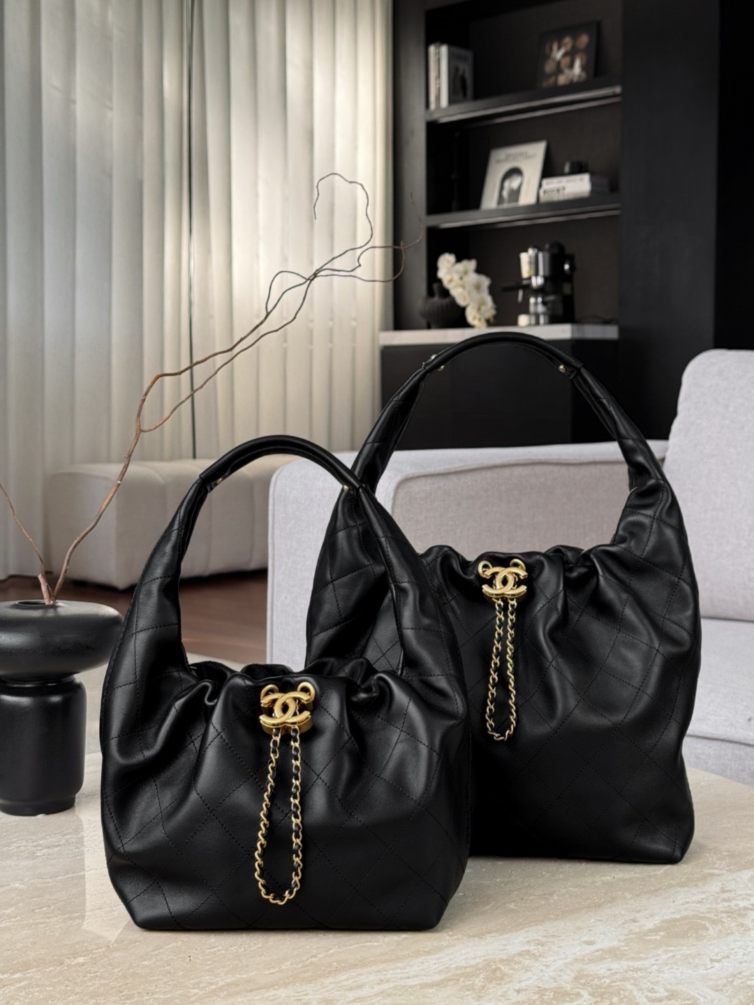 CHANEL 26C Hobo Bag - image 7