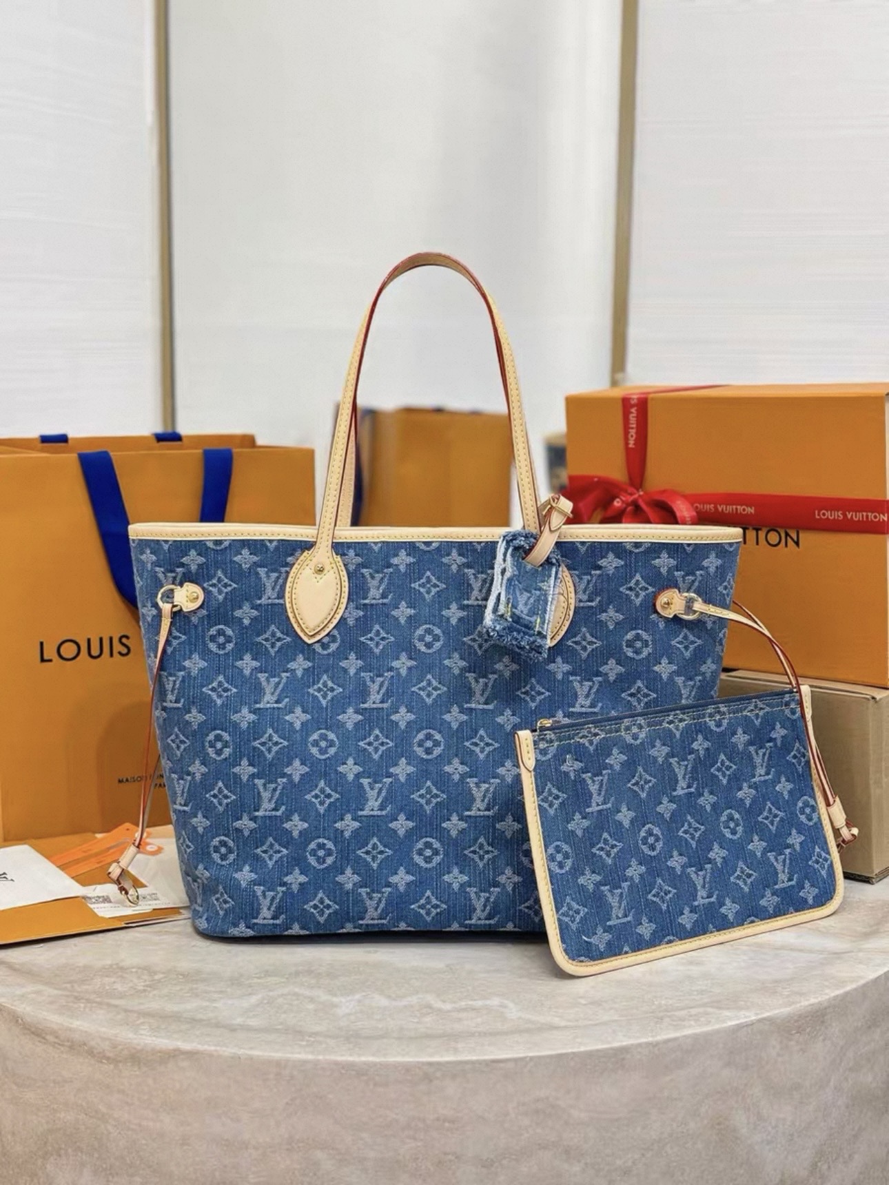 LV Denim Washed Blue Collection - image 2