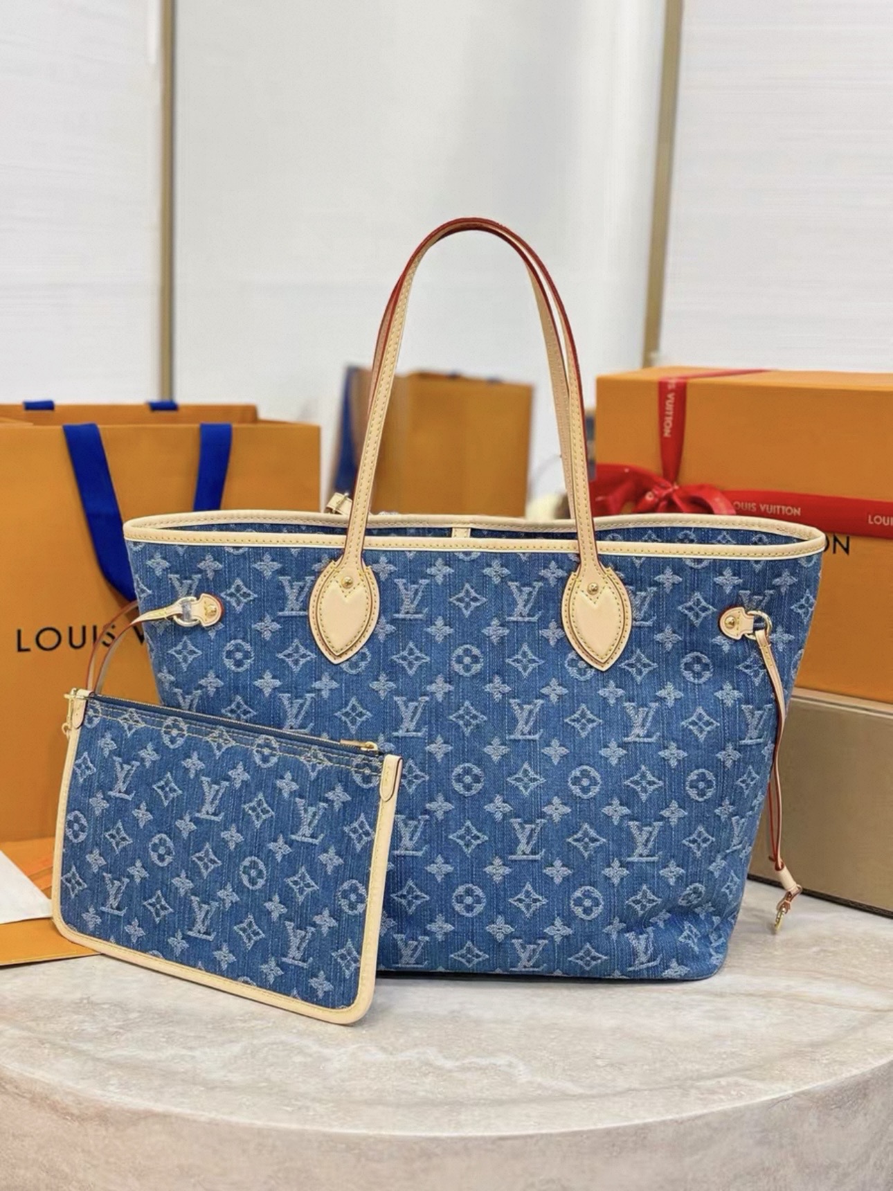 LV Denim Washed Blue Collection - image 3