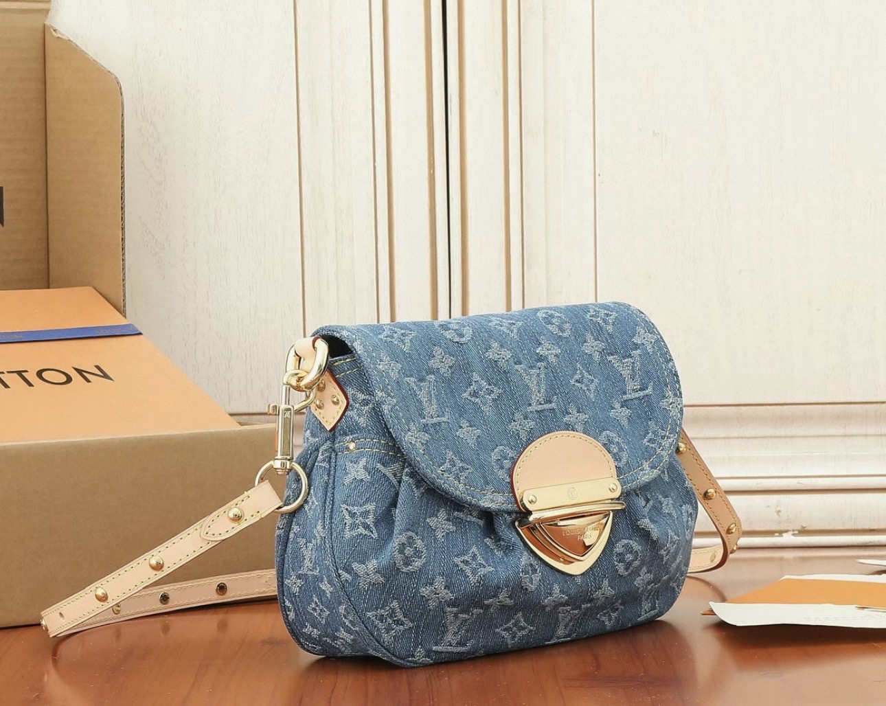 LV Denim Washed Blue Collection M46829 - image 3