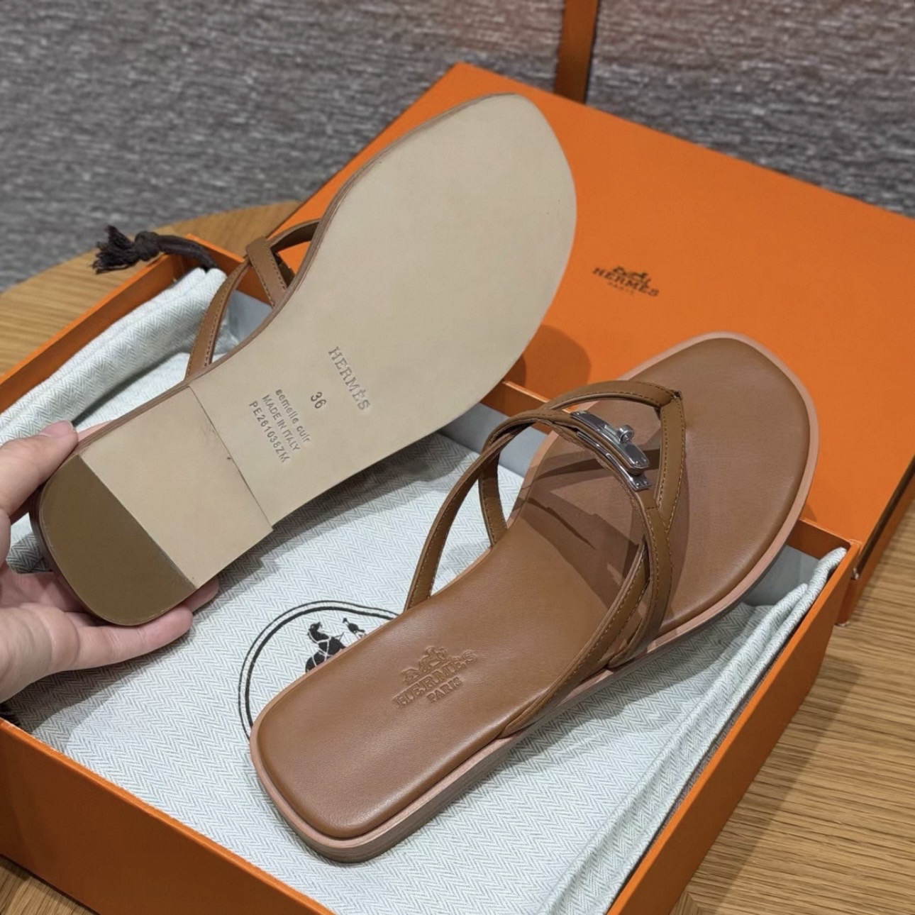 Hermes miss Sandal - image 4