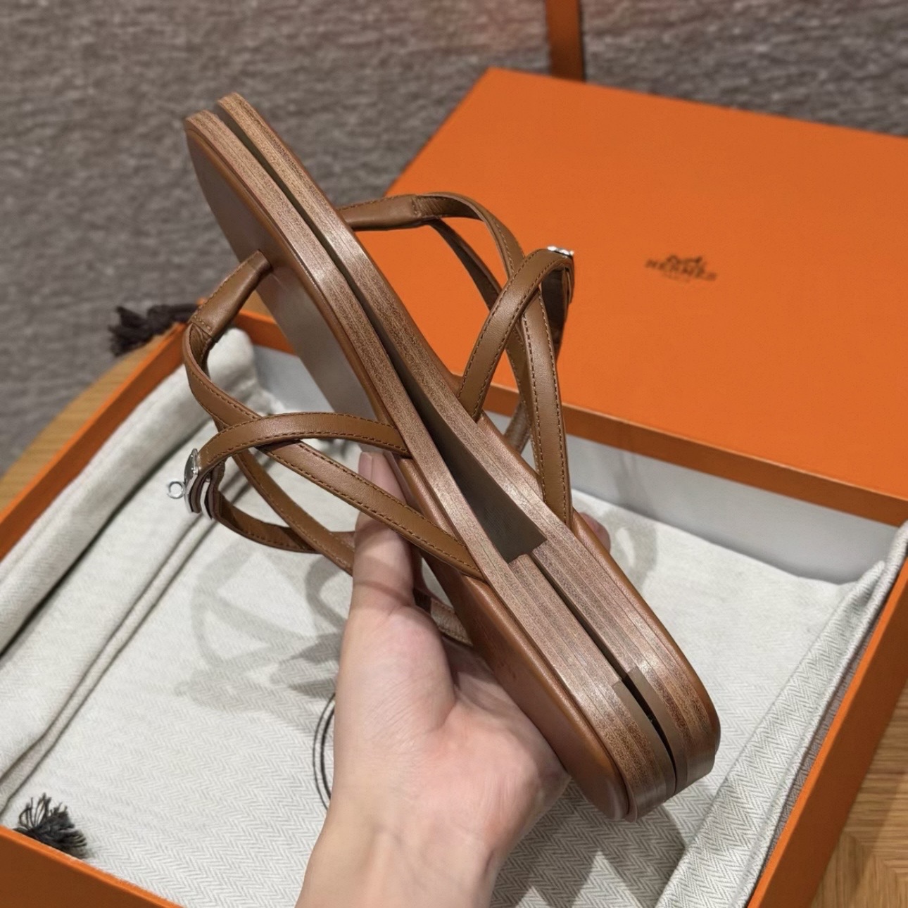 Hermes miss Sandal - image 7