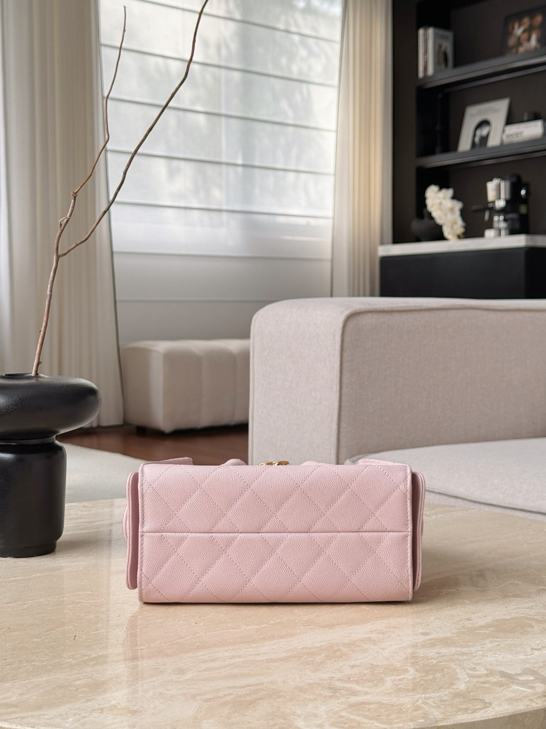 CHANEL 26C MINI Hobobag Calfskin In Pink - image 5