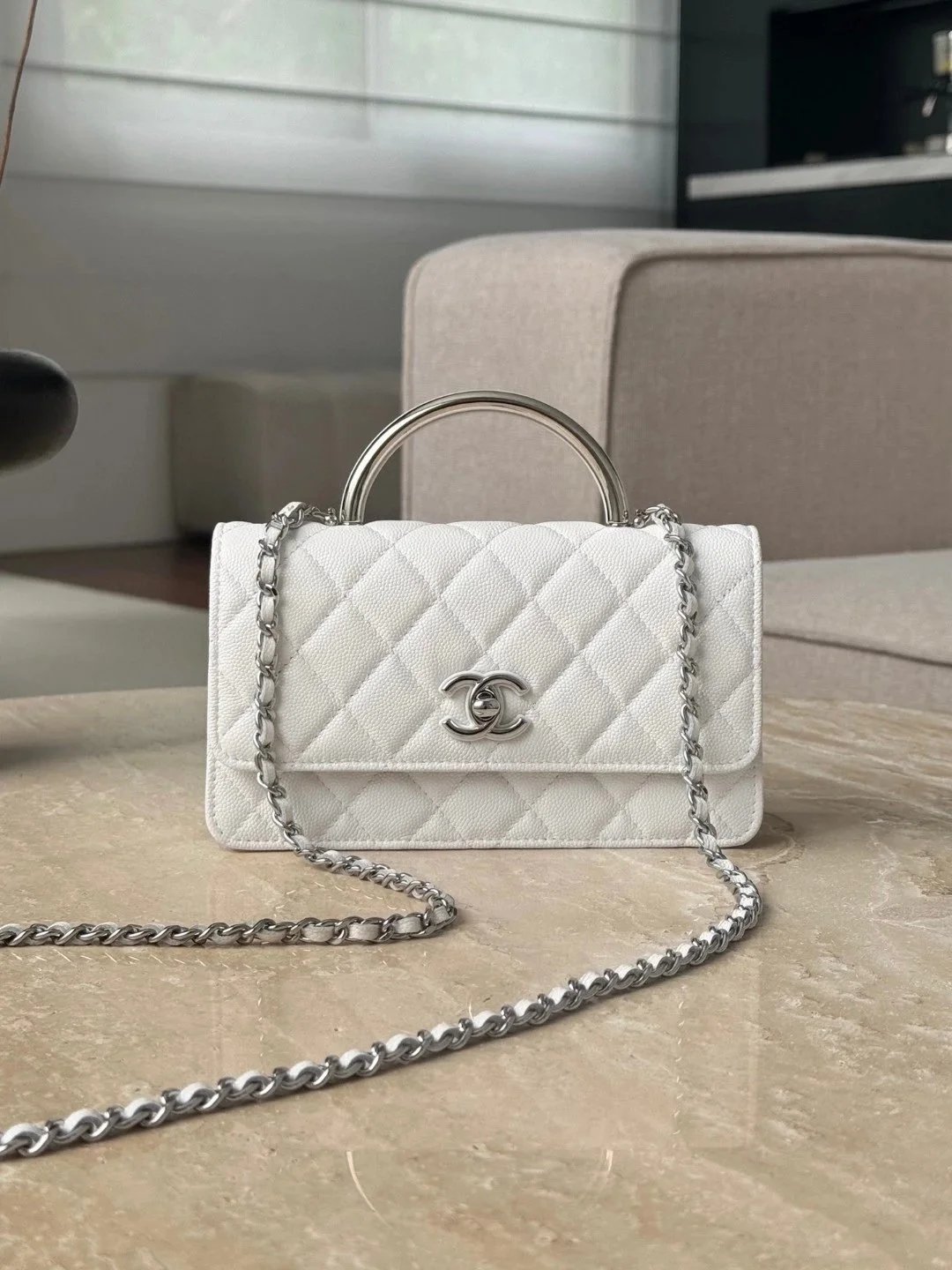 CHANEL Clutch With Chain Handle bag - image 2