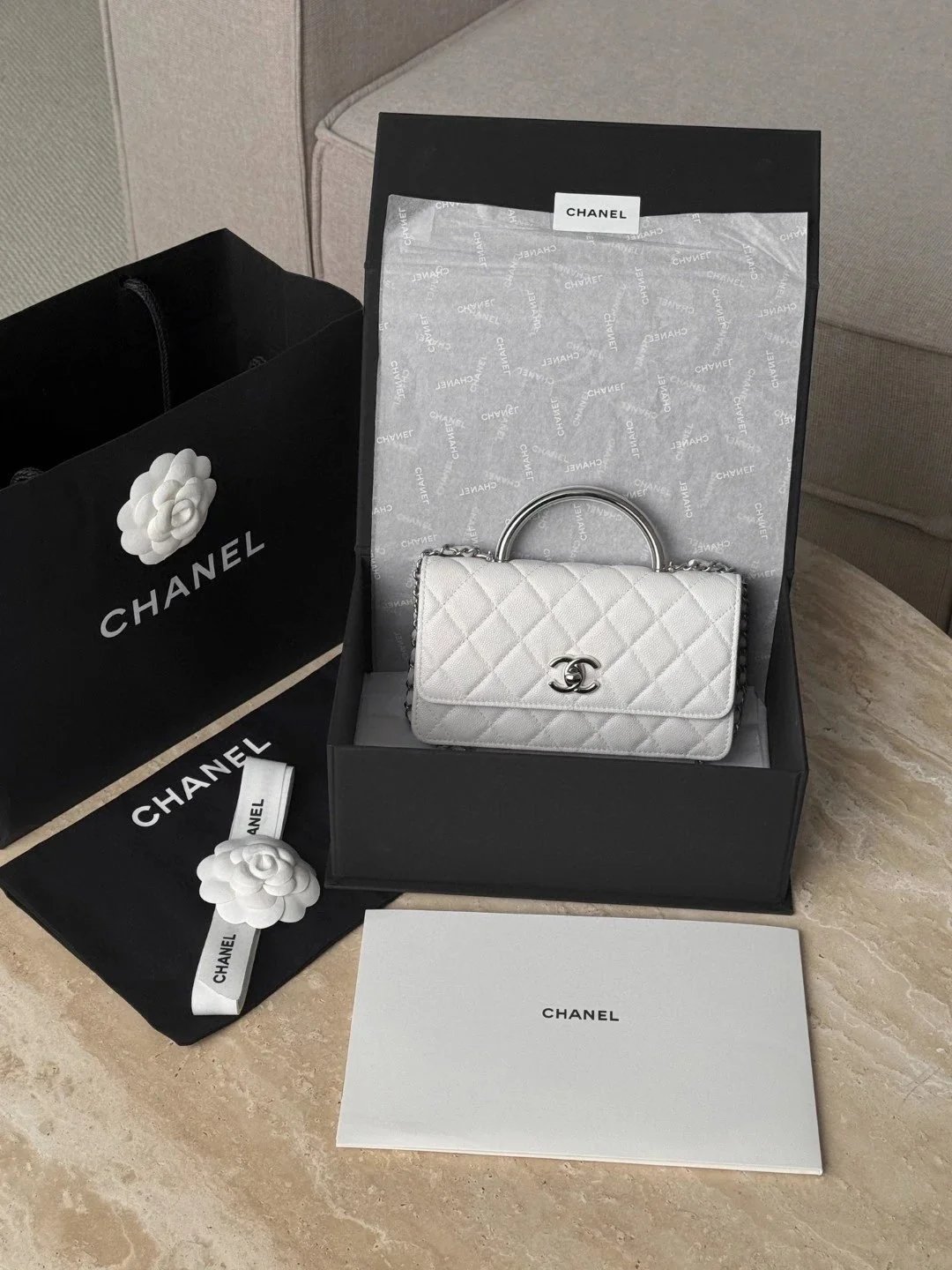 CHANEL Clutch With Chain Handle bag - image 11