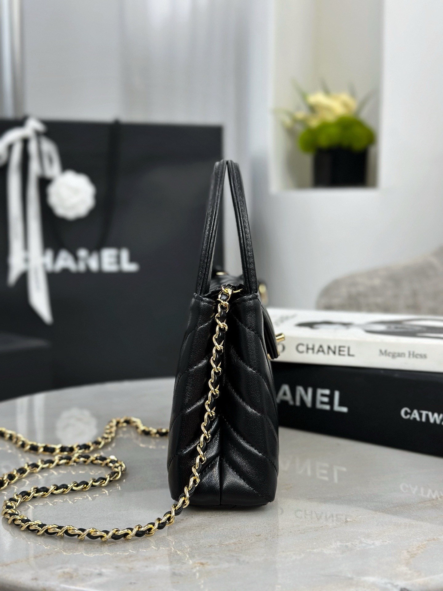 CHANEL MINI Shopping Bag - image 5