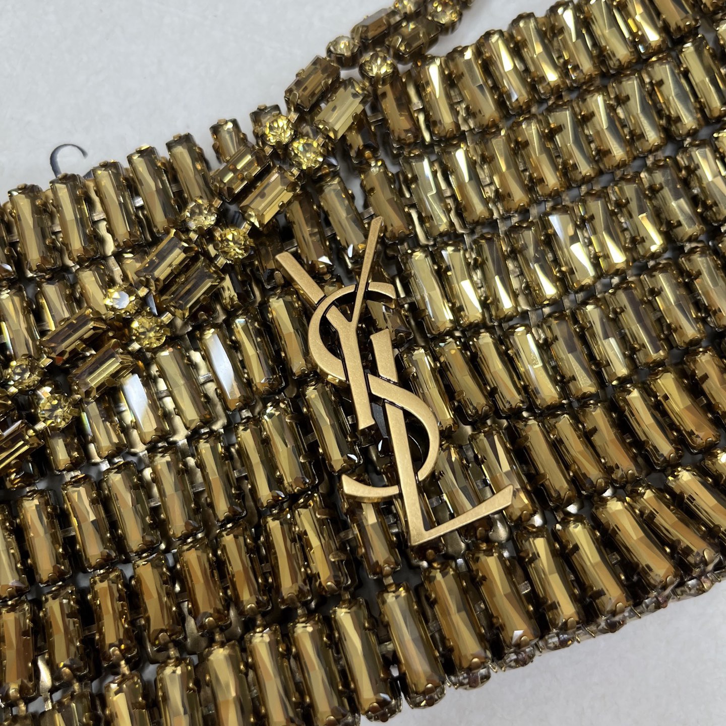 YSL EVENING bag in crystals - image 5