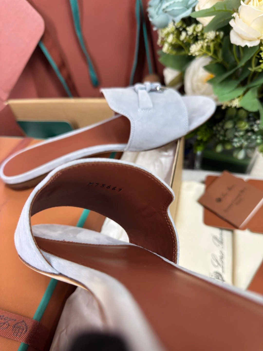 LP Summer Charms Sandal Suede Goatskin - image 6