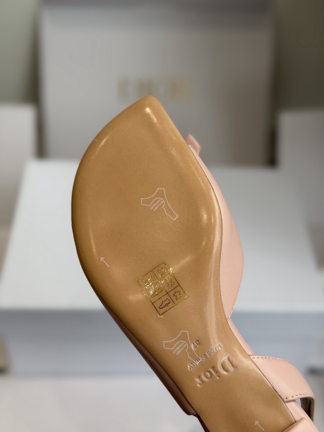 Dior Bow Heeled Slingback Sandal - image 7