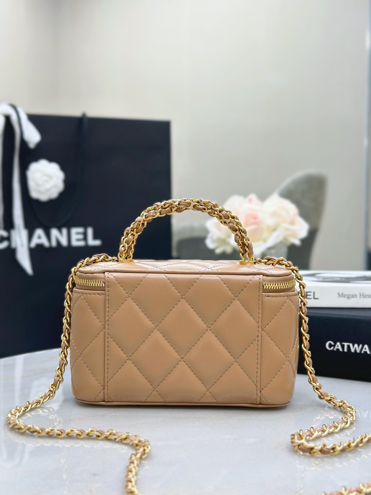 CHANEL 24B Handle Vanity Bag - image 4