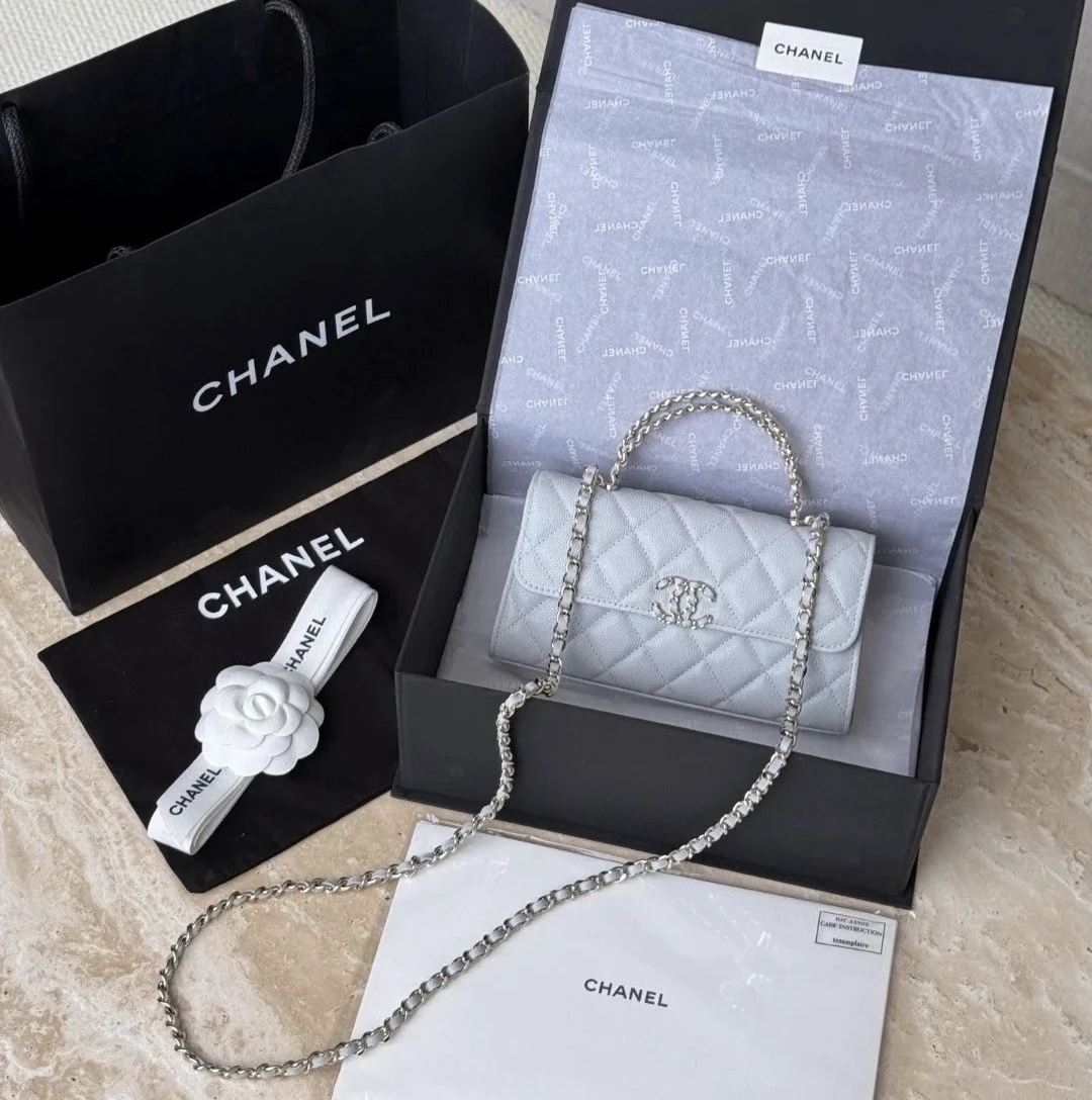 CHANEL Flap Phone Holder With Chain - image 13