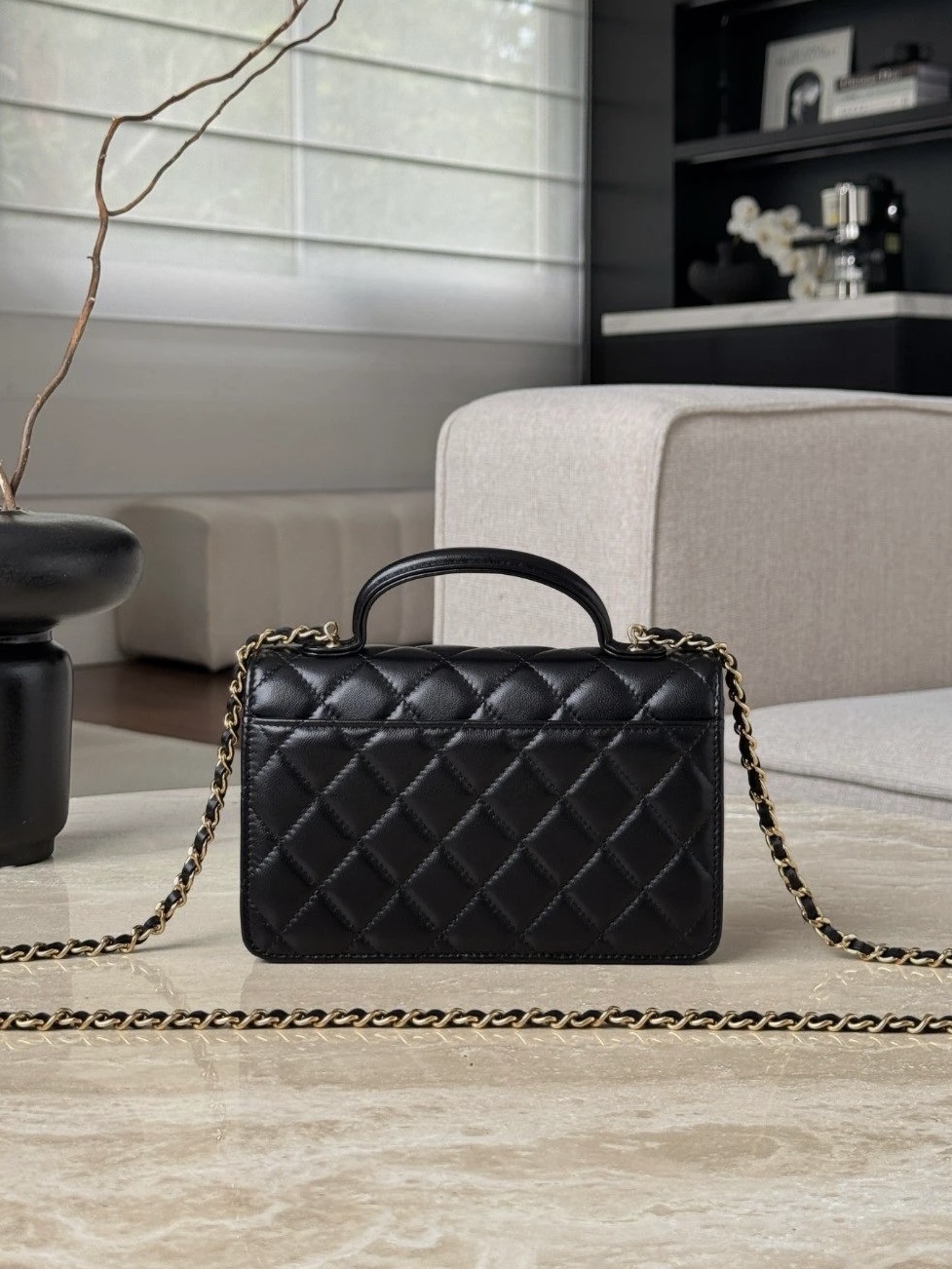 CHANEL Clutch with chain - image 3
