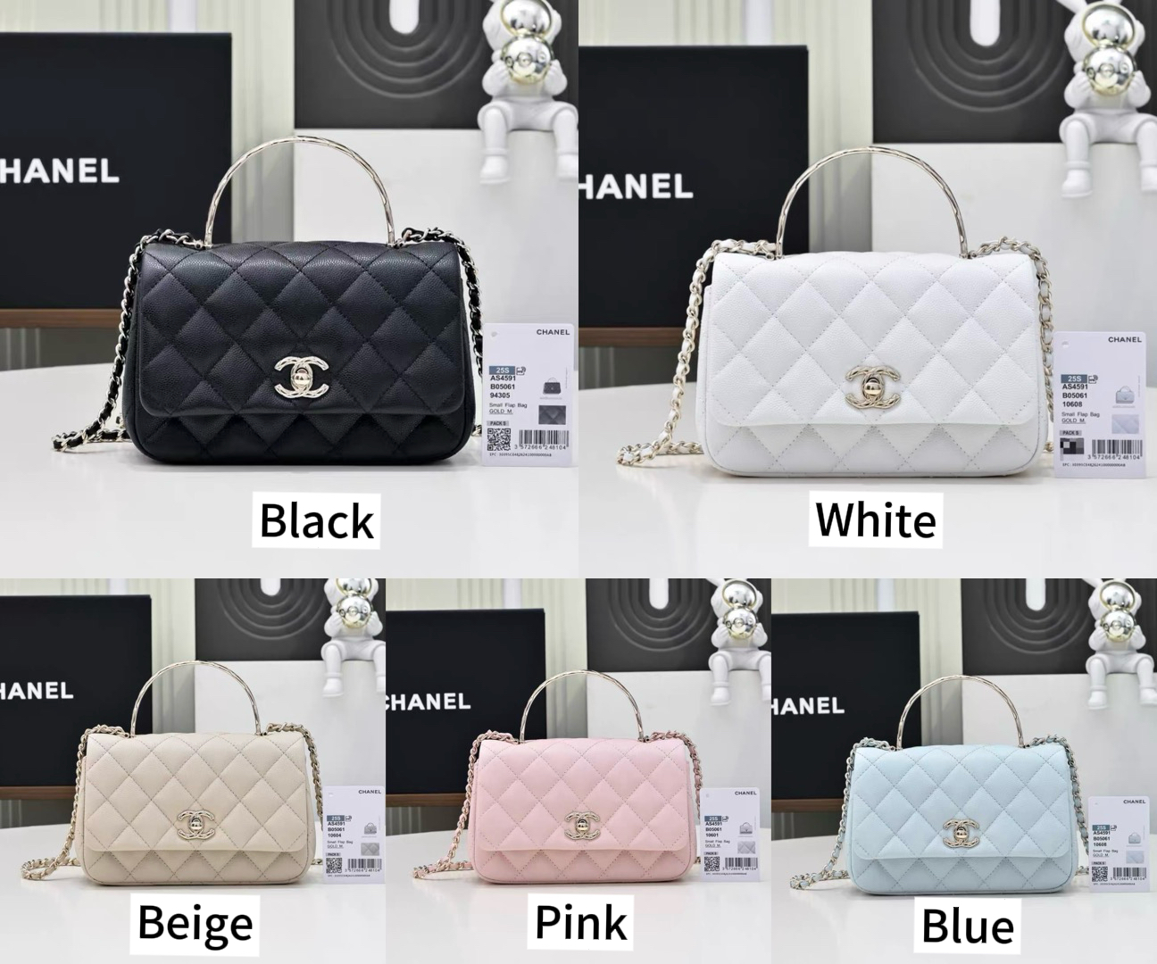 CHANEL 25S Cococrush handle handbag - image 7