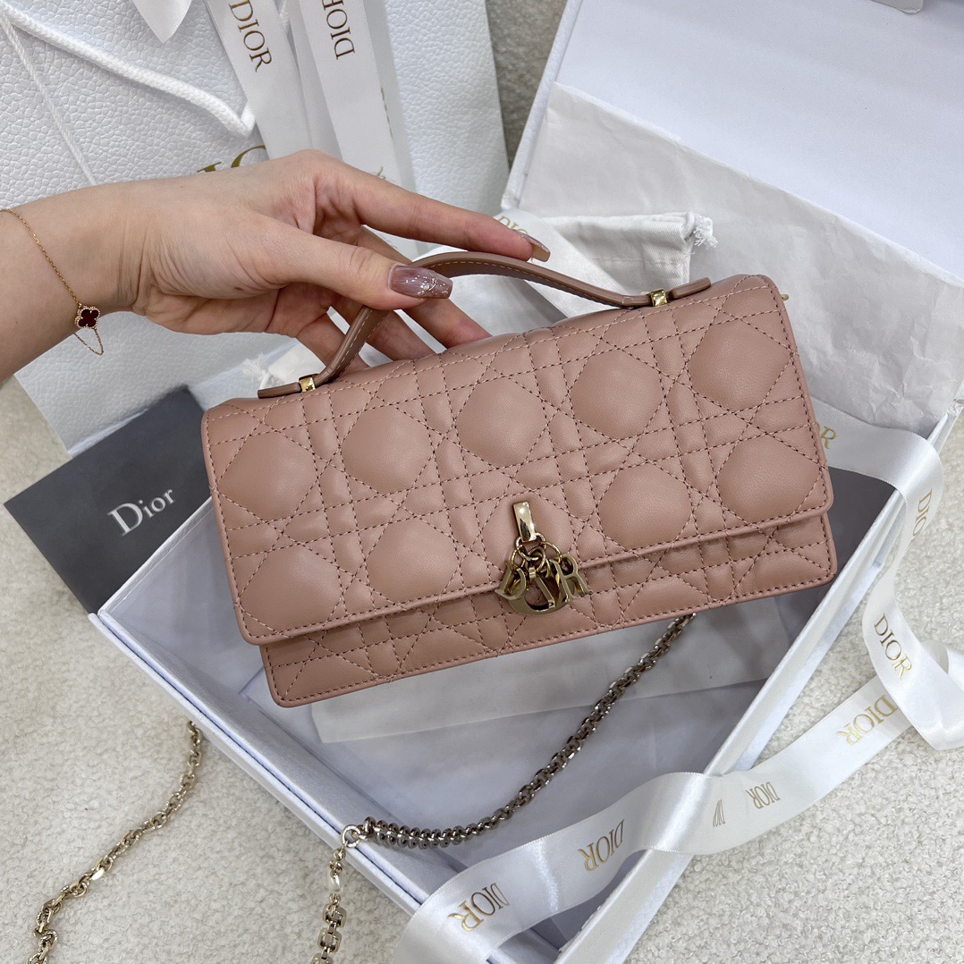 Mini My Dior Bag Powder Rose des Vents Cannage Lambskin - image 2