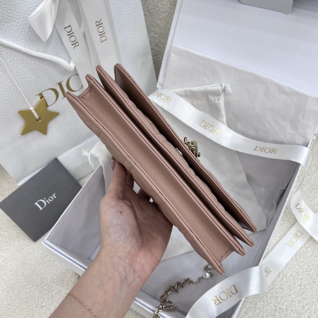 Mini My Dior Bag Powder Rose des Vents Cannage Lambskin - image 5