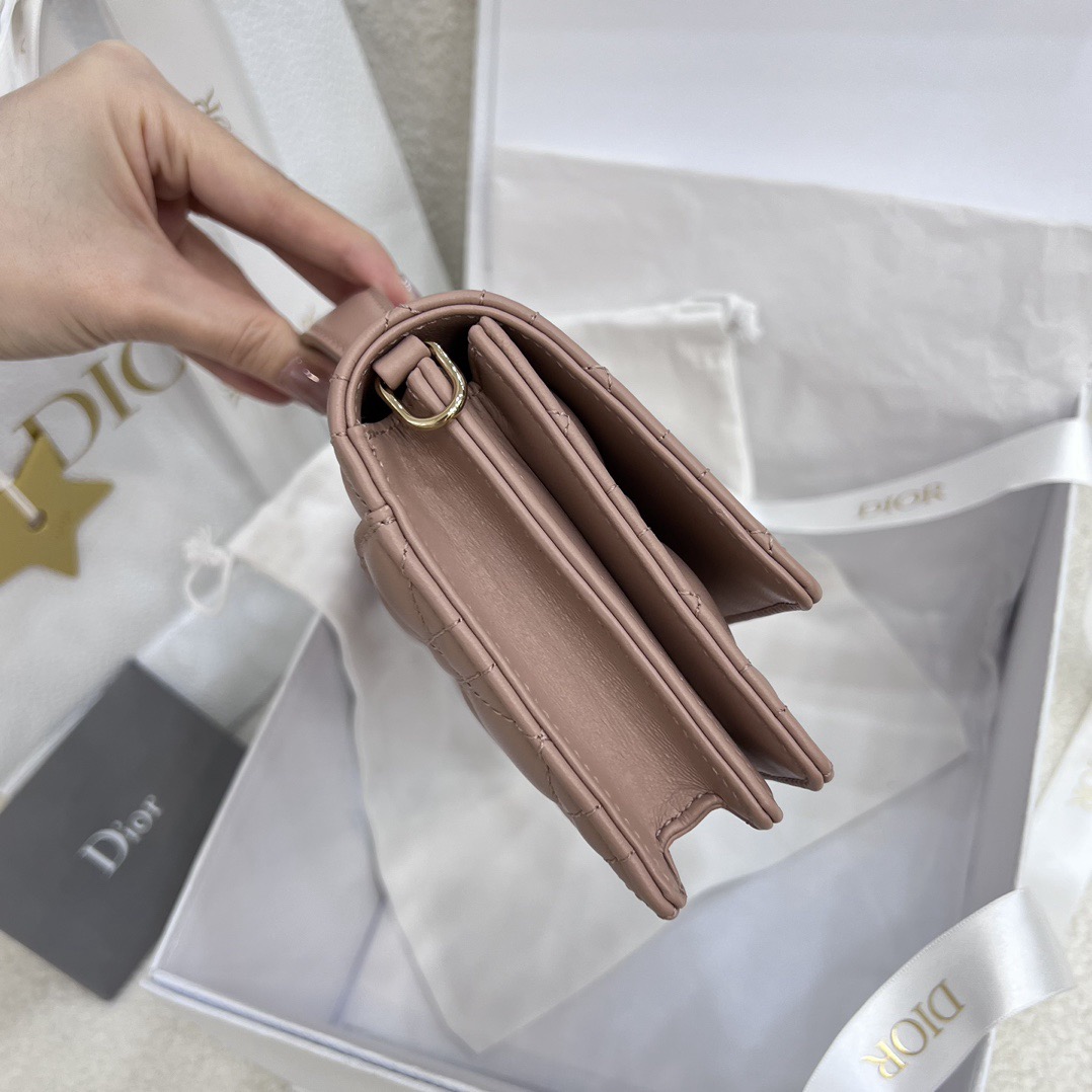 Mini My Dior Bag Powder Rose des Vents Cannage Lambskin - image 4