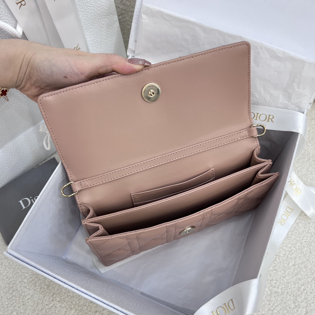 Mini My Dior Bag Powder Rose des Vents Cannage Lambskin - image 6