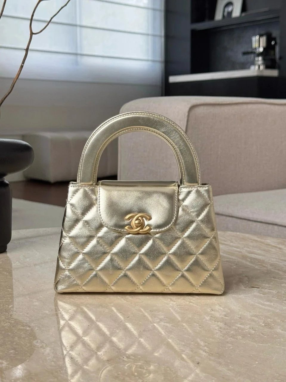 CHANEL 25A Kelly-Metallic Color - image 2
