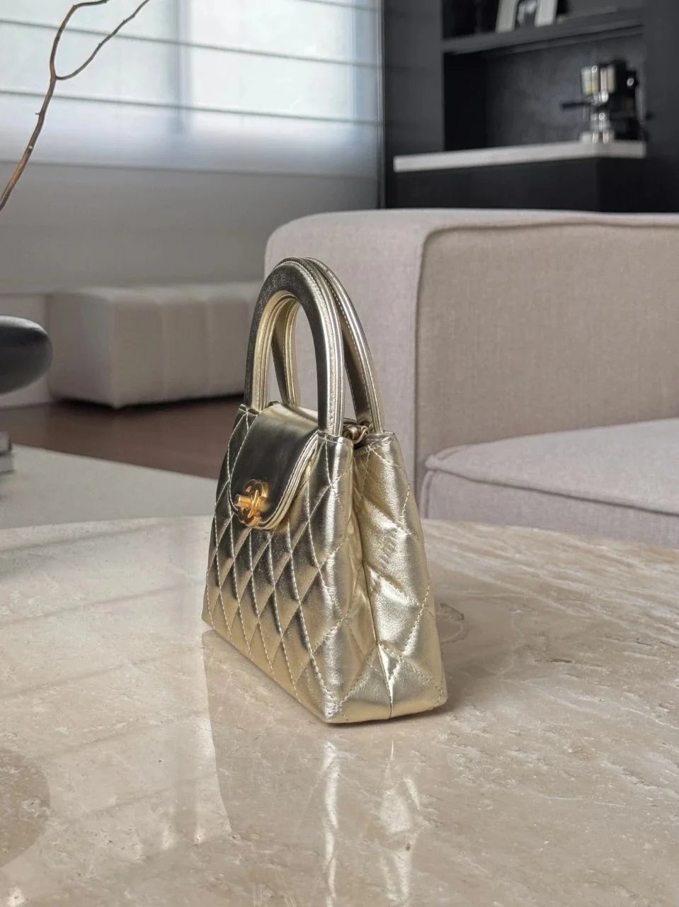 CHANEL 25A Kelly-Metallic Color - image 4