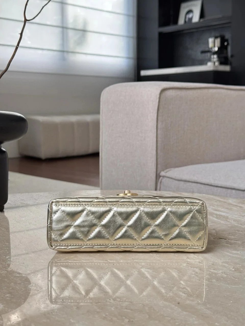 CHANEL 25A Kelly-Metallic Color - image 5