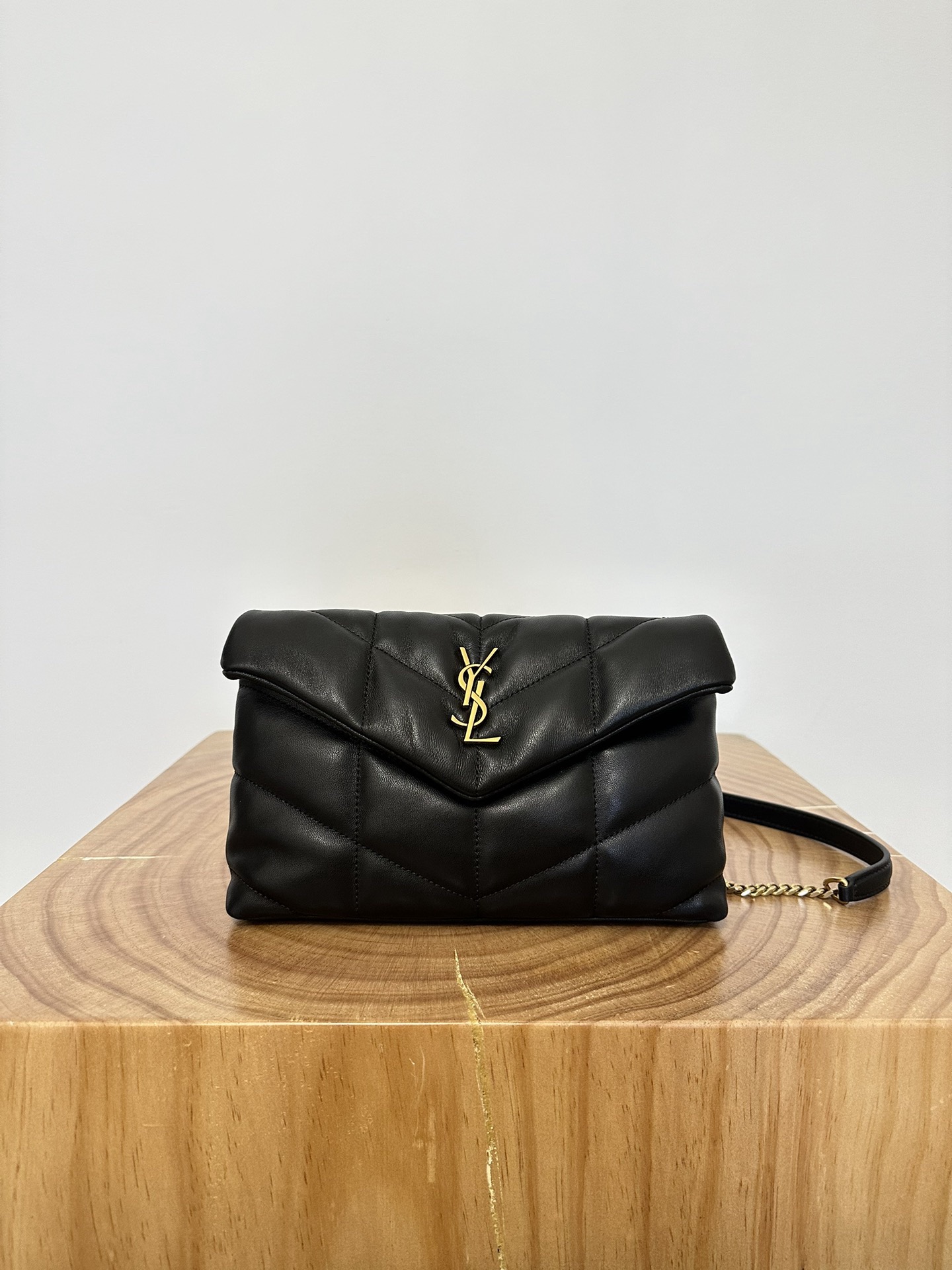 SAINT LAURENT Puffer Toy quilted leather shoulder bag - image 2