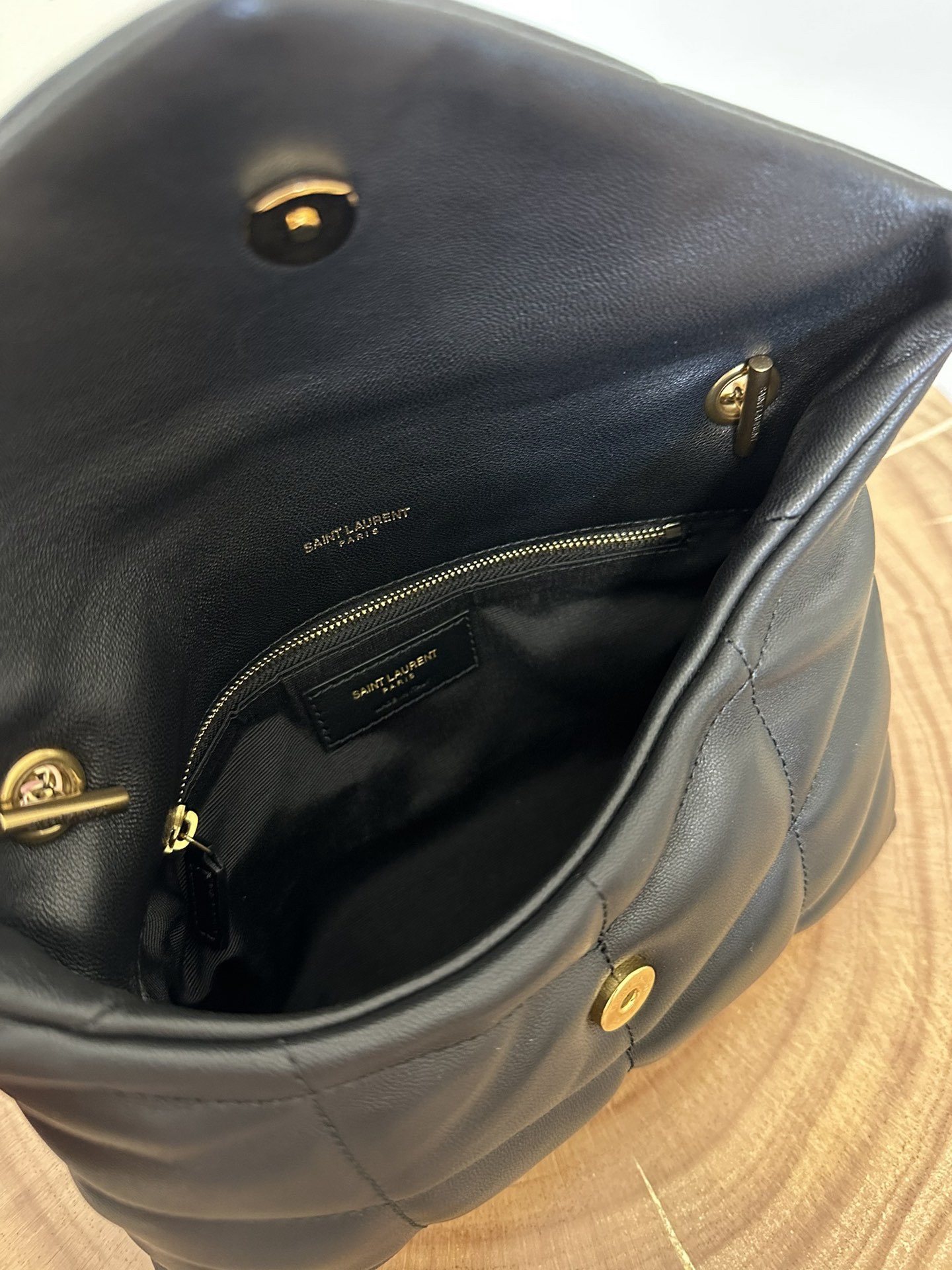 SAINT LAURENT Puffer Toy quilted leather shoulder bag - image 6