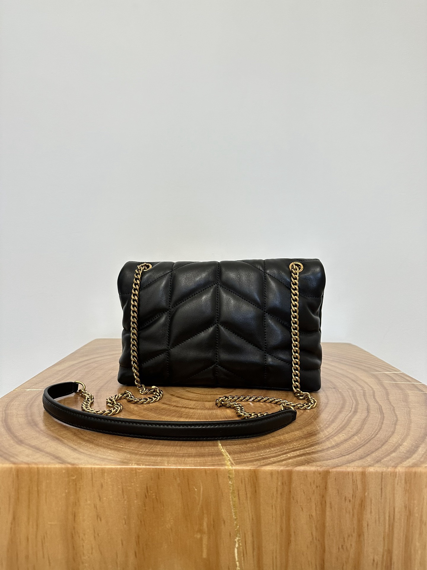 SAINT LAURENT Puffer Toy quilted leather shoulder bag - image 4