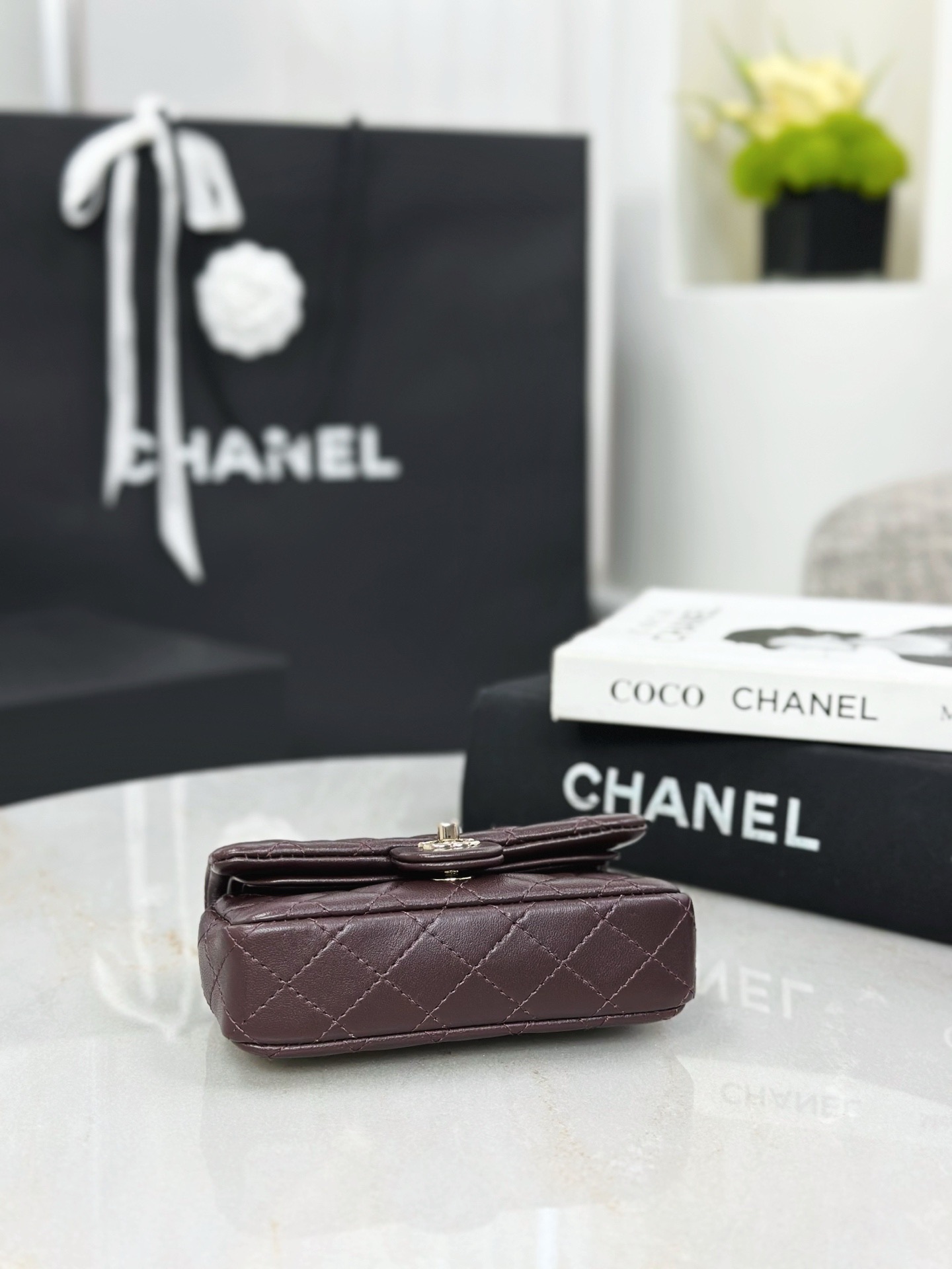CHANEL Classic Mini Bag with hook - image 5