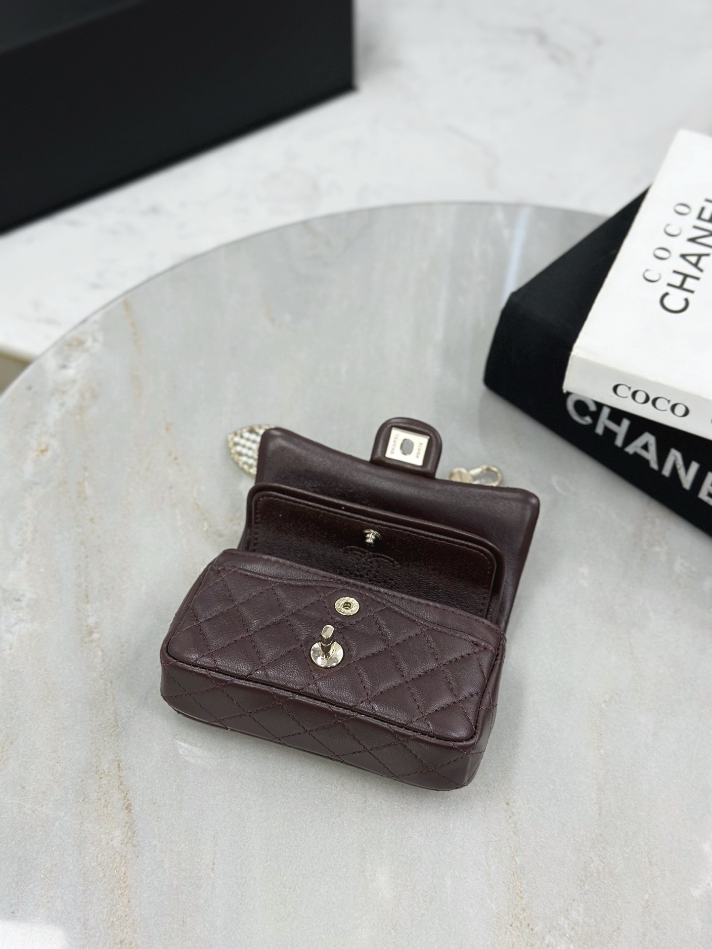 CHANEL Classic Mini Bag with hook - image 6