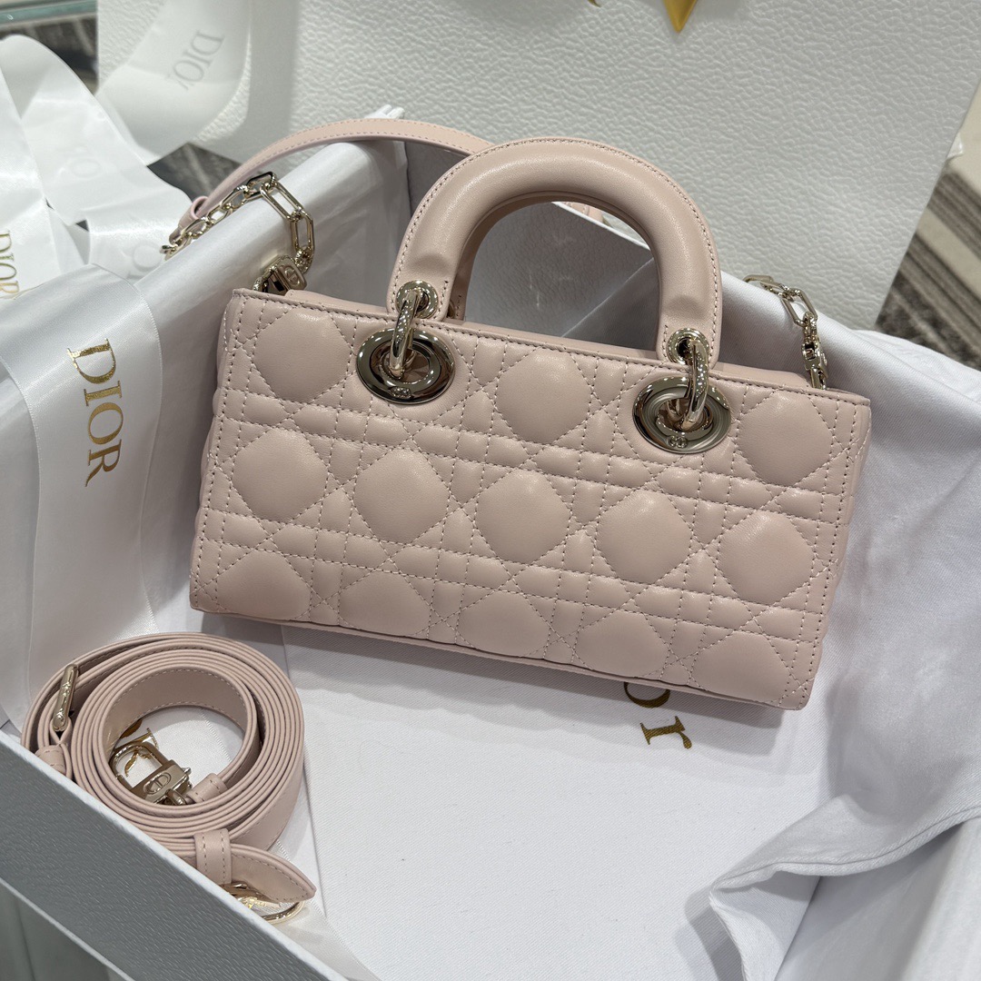 DIOR Lady D-Joy Bag Cannage Lambskin Rose des Vents - image 4