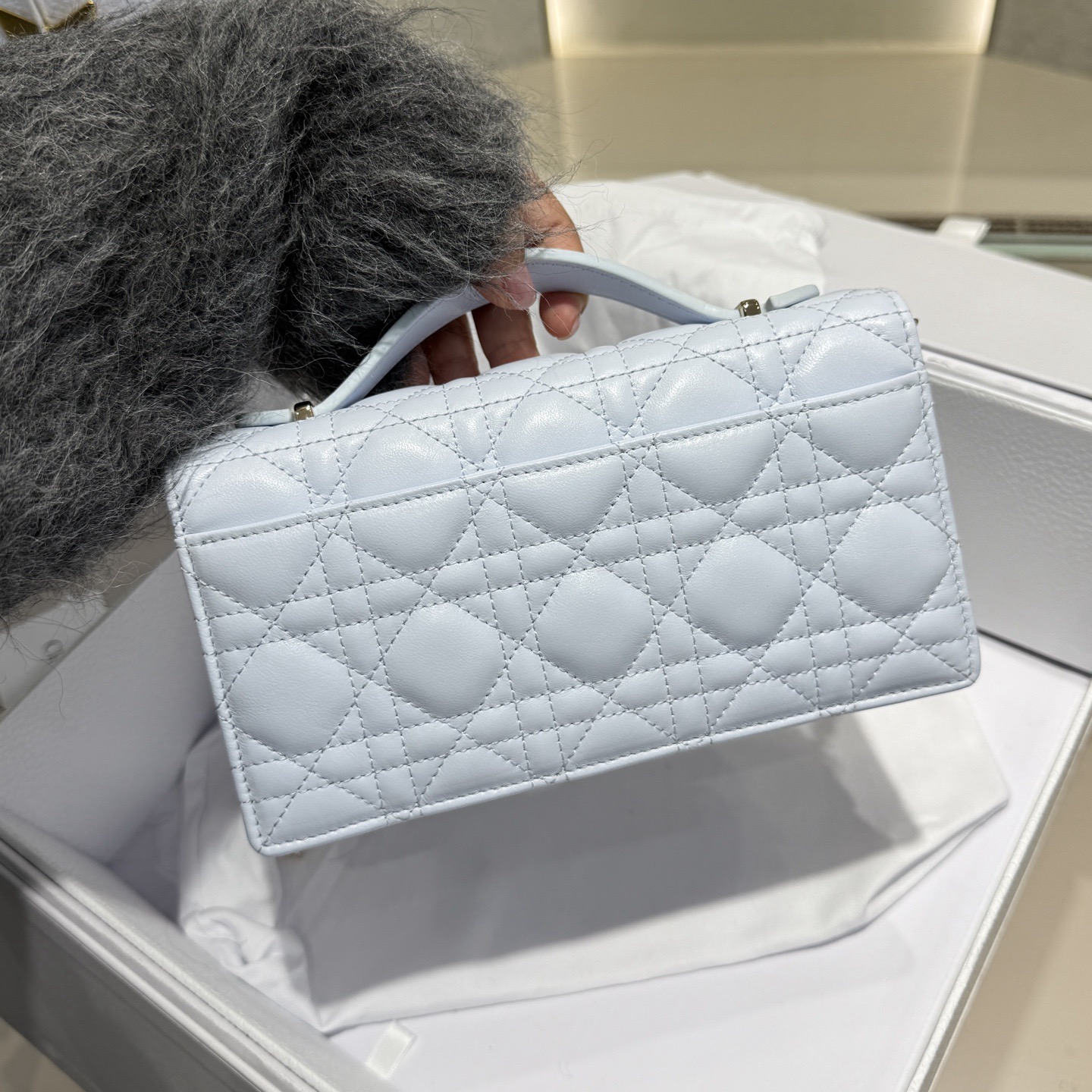 Mini My Dior Bag Glacier Blue - image 3