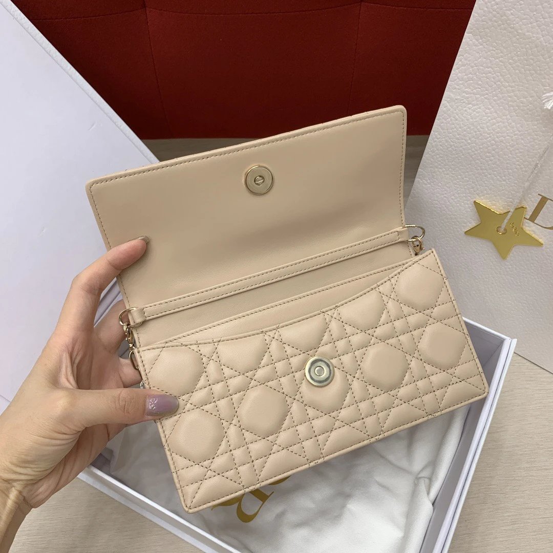Mini My Dior Bag Powder Beige Cannage Lambskin - image 7